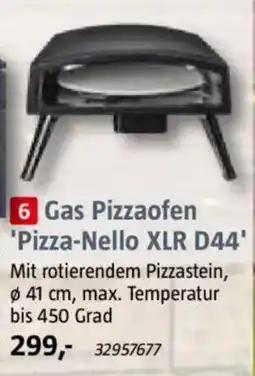 Bauhaus Kingstone Gas Pizzaofen 'Pizza-Nello XLR D44' Angebot