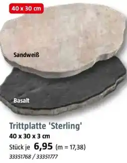 Bauhaus Terrassenplatten Trittplatte 'Sterling' Angebot