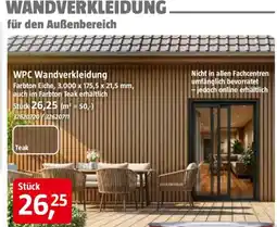 Bauhaus WPC Wandverkleidung Angebot