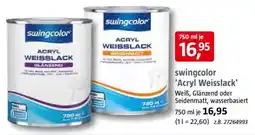 Bauhaus swingcolor 'Acryl Weisslack' Angebot
