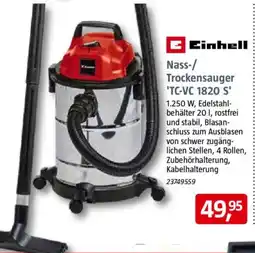 Bauhaus Einhell Nass-/ Trockensauger 'TC-VC 1820 S' Angebot