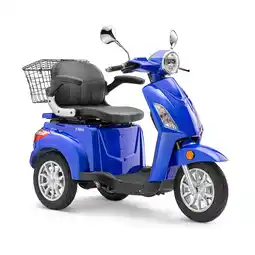 Netto Marken-Discount Luxxon E-Dreirad E3800 20 km/h (Mofa-Klasse) blau Angebot