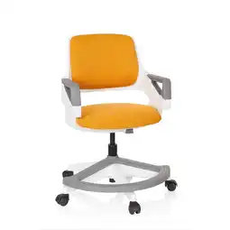 Netto Marken-Discount hjh OFFICE Kinderdrehstuhl KID FLEX Stoff mit Armlehnen Angebot