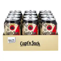 Netto Marken-Discount Capt'n Jack & Cola 10,0 % vol 0,33 Liter Dose, 12er Pack Angebot
