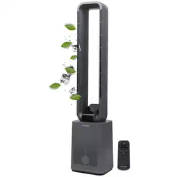 Netto Marken-Discount Echos Turmventilator m. Fernbedienung 12 Stufen Timer LED-Display Angebot