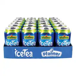 Netto Marken-Discount Pfanner Eistee Lemon-Lime 0,33 Liter Dose, 24er Pack Angebot