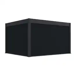 Netto Marken-Discount Paragon Outdoor Outdoor Seitenteil für Pergola Grand Tuscan 12 Grau 340x237cm Angebot