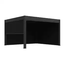 Netto Marken-Discount Paragon Outdoor Outdoor Seitenteil für Pergola Grand Tuscan 14 Grau 403x237cm Angebot