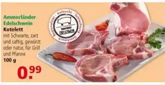 Multi Markt Ammerländer Edelschwein Kotelett 100g Angebot