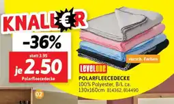 SCONTO Levelone polarfleecedecke Angebot