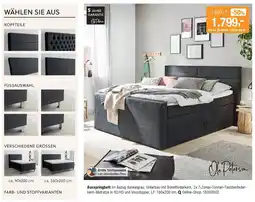 Opti Wohnwelt Ole Peterson Boxspringbett Angebot