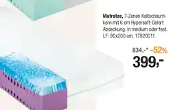 Opti Wohnwelt HEMAFA Matratze, 7-Zonen Angebot