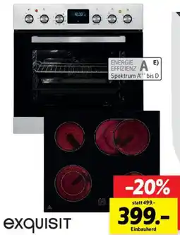 SCONTO exquisit Einbauherd Angebot