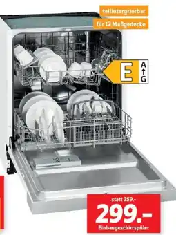 SCONTO Einbaugeschirrspüler Angebot