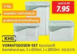 SCONTO KHG vorratsdosen-set Angebot