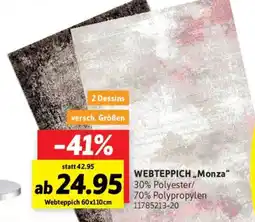 SCONTO WEBTEPPICH,Monza" Angebot