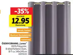 SCONTO Ösenvorhang,,lanos" Angebot