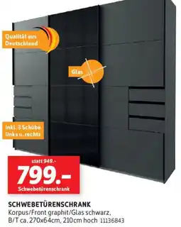 SCONTO Schwebetürenschrank Angebot