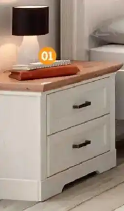 SCONTO Nachtkommode 2 Schübe Angebot