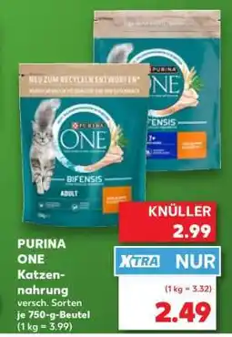 Kaufland PURINA ONE Katzennahrung Angebot