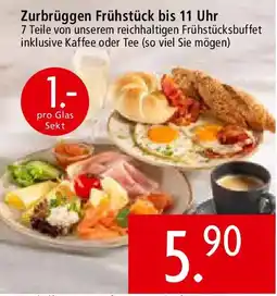 Zurbrüggen Zurbrüggen Frühstück bis 11 Uhr Angebot