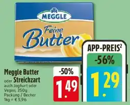E-Center Meggle Butter oder Streichzart Angebot