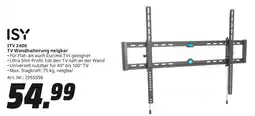 MediaMarkt ISY ITV 2400 TV Wandhalterung neigbar Angebot