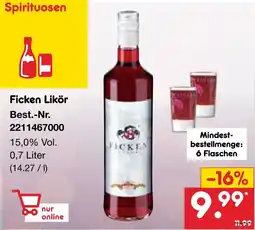 Netto Marken-Discount Ficken Likör Angebot