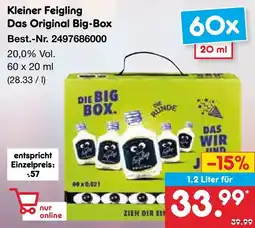 Netto Marken-Discount Kleiner Feigling Das Original Big-Box Angebot