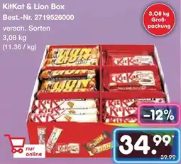 Netto Marken-Discount KitKat & Lion Box Angebot