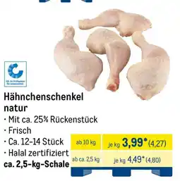 METRO Hähnchenschenkel natur Angebot