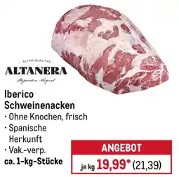 METRO ALTANERA Iberico Schweinenacken Angebot