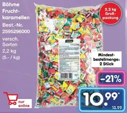 Netto Marken-Discount Böhme Fruchtkaramellen Angebot
