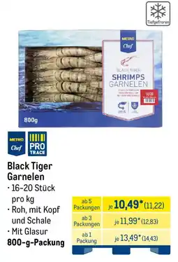 METRO Black Tiger Garnelen Angebot