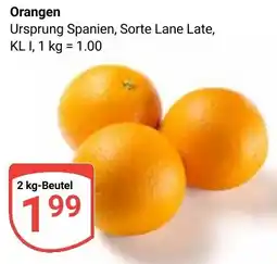 Globus Orangen Angebot