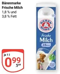 Globus Bärenmarke Frische Milch Angebot