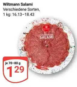 Globus Wiltmann Salami Angebot