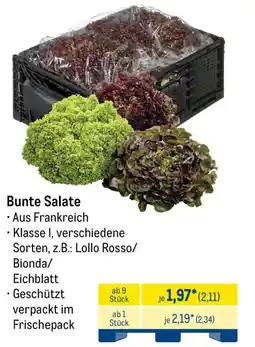 METRO Bunte Salate Angebot