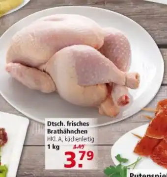 Multi Markt Dtsch. frisches Brathähnchen 1kg Angebot