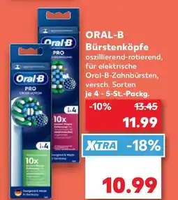 Kaufland ORAL-B Bürstenköpfe Angebot