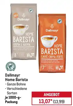 METRO Dallmayr Home Barista Angebot