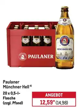 METRO Paulaner Münchner Hell Angebot