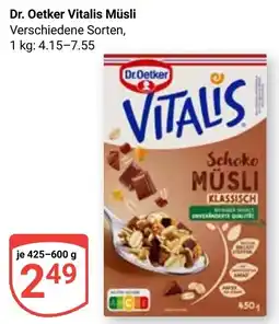 Globus Dr. Oetker Vitalis Müsli Angebot