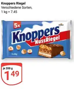 Globus Knoppers Riegel Angebot