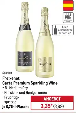 METRO Freixenet Carta Premium Sparkling Wine z.B.: Medium Dry Angebot