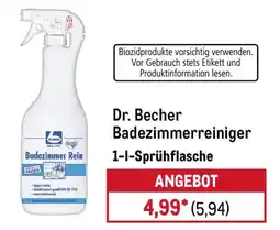 METRO Dr. Becher Badezimmerreiniger Angebot