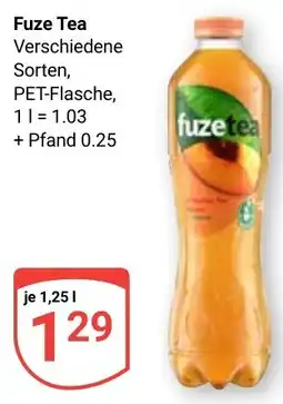 Globus Fuze Tea Angebot
