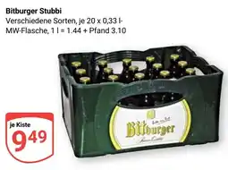Globus Bitburger Stubbi Angebot