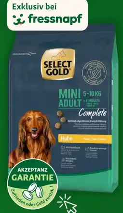 Fressnapf SelectGold Complete Angebot