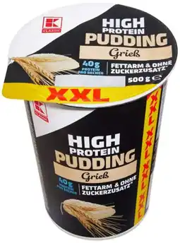 Kaufland K-Classic High Protein Pudding Angebot